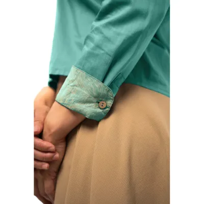 Сорочка жіноча Turbat Mamberamo Wmn XL бірюзовий 012.004.6327 - 8 - Robinzon.ua