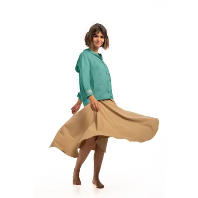 Сорочка жіноча Turbat Mamberamo Wmn XS бірюзовий 012.004.6323 - 3 - Robinzon.ua