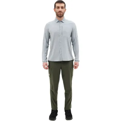 Рубашка мужская Turbat Maya 2 LS Mns XXL серый 012.004.5089 - 2 - Robinzon.ua