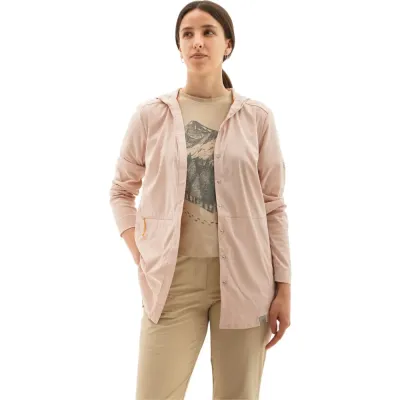 Сорочка жіноча Turbat Maya Hood Travel Wmn M рожевий 012.004.6017 - 4 - Robinzon.ua