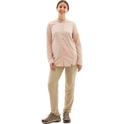 Сорочка жіноча Turbat Maya Hood Travel Wmn XS рожевий 012.004.6015 - 2 - Robinzon.ua