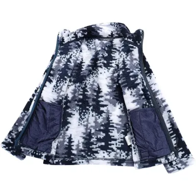 Флісова кофта дитяча Alpine Pro Eflino 116-121 синій 007.022.0062 - 5 - Robinzon.ua