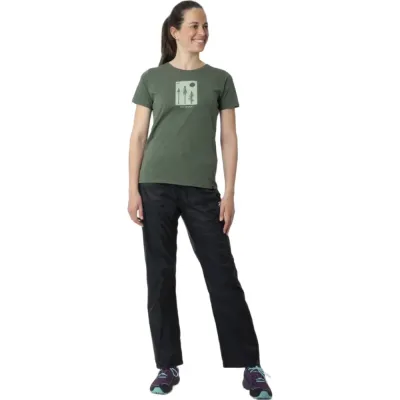 Футболка жіноча 2117 of Sweden Apelviken T-Shirt Wmn XS зелений 039.0164 - 1 - Robinzon.ua