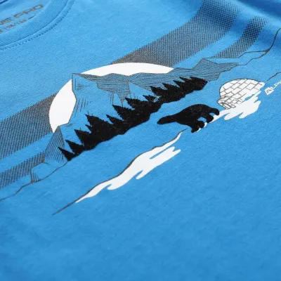 Футболка дитяча Alpine Pro Dallo 3 152-159 синій 007.022.0025 - 4 - Robinzon.ua