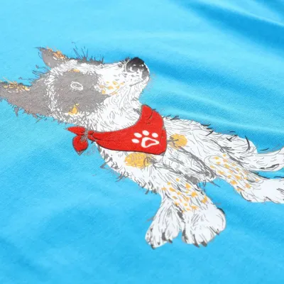 Футболка дитяча Alpine Pro Ecomo 3 140-147 блакитний 007.022.0019 - 4 - Robinzon.ua