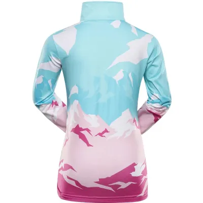 Футболка дитяча Alpine Pro Stanso 104-110 рожевий/синій 007.022.0036 - 1 - Robinzon.ua