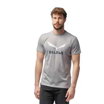 Футболка мужская Salewa Solidlogo Dri-Release L оливковый 013.012.1632 - 1 - Robinzon.ua