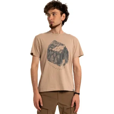 Футболка мужская Turbat Home Mns M бежевый 012.004.5747 - 3 - Robinzon.ua