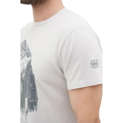 Футболка мужская Turbat Home Mns S серый 012.004.5109 - 2 - Robinzon.ua