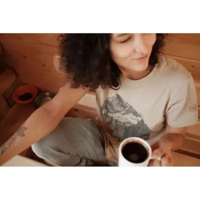 Футболка женская Turbat Home Wmn S бежевый 012.004.4967 - 5 - Robinzon.ua