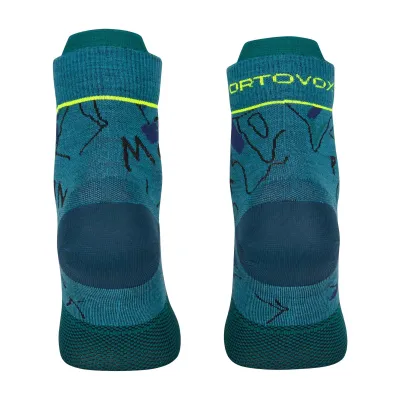 Шкарпетки чоловічі Ortovox Alpine Light Quarter Socks Mns M жовтий 025.001.1160 - 2 - Robinzon.ua