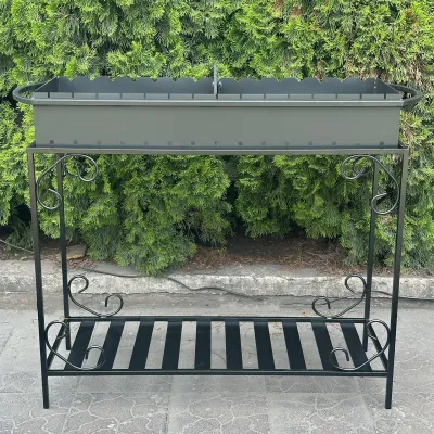 Мангал Mzavod Гефест на 15 шампуров 3мм на дровнице - 1 - Robinzon.ua