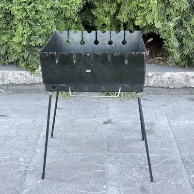 Мангал-валіза Mzavod Пегас на 6 шампурів 3мм - 1 - Robinzon.ua