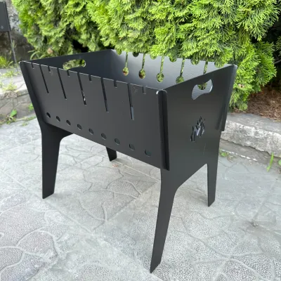 Розбірний мангал Mzavod Фенікс на 6 шампурів 2мм - 1 - Robinzon.ua