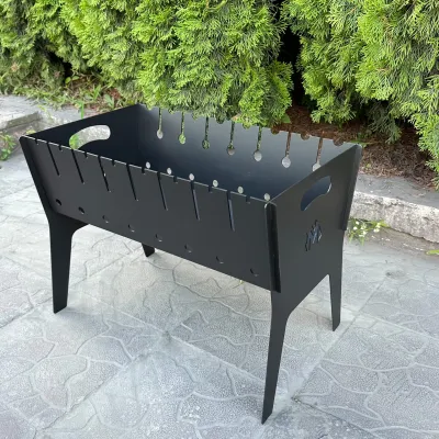 Розбірний мангал Mzavod Фенікс на 8 шампурів 3мм - 1 - Robinzon.ua