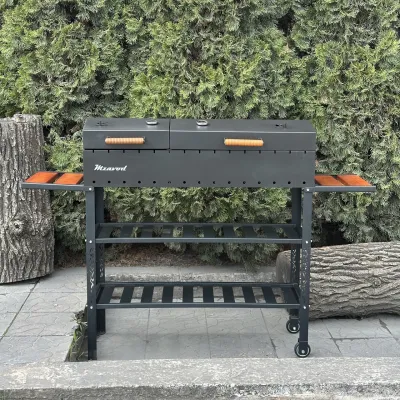 Мангал-барбекю Mzavod Гелиос на 15 шампуров 4мм - 1 - Robinzon.ua