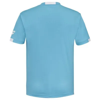Детская футболка Babolat PLAY CREW NECK TEE BOY CYAN Голубой 128-140 (3BP2011-4124 128-140) - 1 - Robinzon.ua