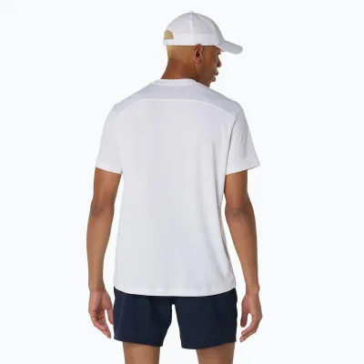Мужская Футболка Asics COURT SS TOP Белый L (2041A339-100 L) - 1 - Robinzon.ua