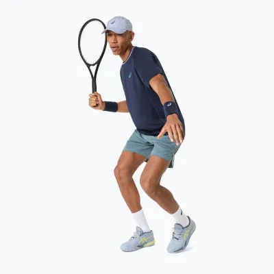 Мужская Футболка Asics GAME SS TOP Темно-синий M (2041A379-400 M) - 5 - Robinzon.ua