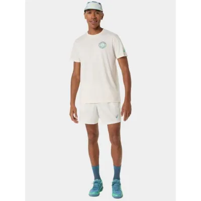 Мужские Шорты Asics PADEL COURT 7IN SHORT Белый L (2041A350-100 L) - 4 - Robinzon.ua