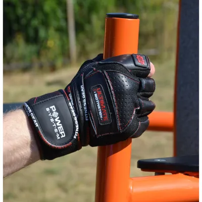 Рукавички для фітнесу Power System PS-2810 Ultimate Motivation Black Red Line XL - 5 - Robinzon.ua