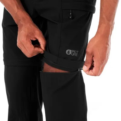 Брюки трекингові Picture Organic Outif 2in1 Stretch чорні L. - 7 - Robinzon.ua