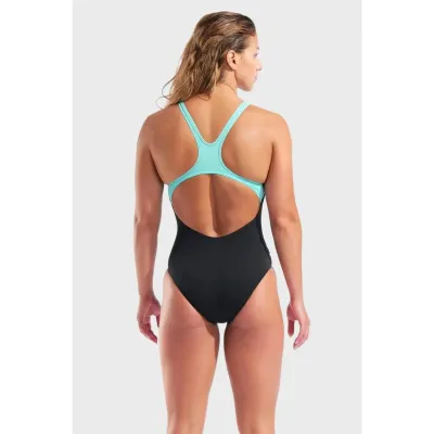 Купальник закритий для жінок Arena GRAPHIC SWIMSUIT SWIM PRO L Чорний, Блакитний, Рожевий 36 (010809-580 36) - 1 - Robinzon.ua