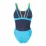 Купальник закритий для жінок Arena SWIMSUIT TECH MULTI SOLID Блакитний, Жовтий 34 (008054-820 34) - 2 - Robinzon.ua
