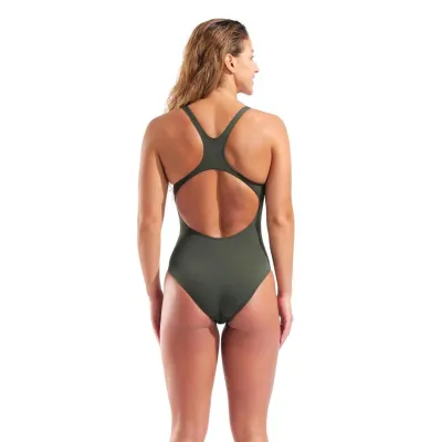 Купальник закритий для жінок Arena TEAM SWIMSUIT SWIM PRO SOLID Темно-зелений 38 (004760-609 38) - 3 - Robinzon.ua