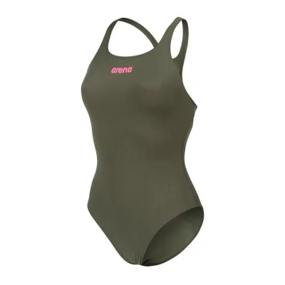 Купальник закритий для жінок Arena TEAM SWIMSUIT SWIM PRO SOLID Темно-зелений 38 (004760-609 38) - 4 - Robinzon.ua