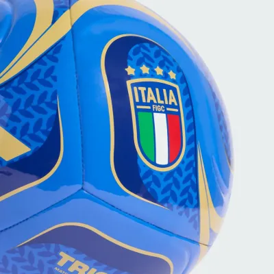 М'яч футбольний Adidas FIGC CLB HOME Синій, Жовтий 5 (JY0248 5) - 3 - Robinzon.ua