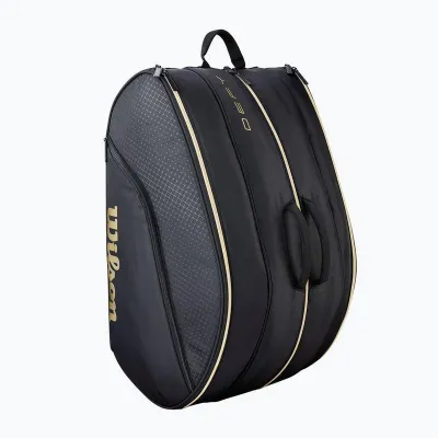 Чехол Wilson PADEL DEFY V1 PADEL BAG Чоний, Золотой 60 x 38 x 31 см (WR8914201001) - 4 Чехол Wilson PADEL DEFY V1 PADEL BAG Чоний, Золотой 60 x 38 x 31 см (WR8914201001) - 4 - Robinzon.ua