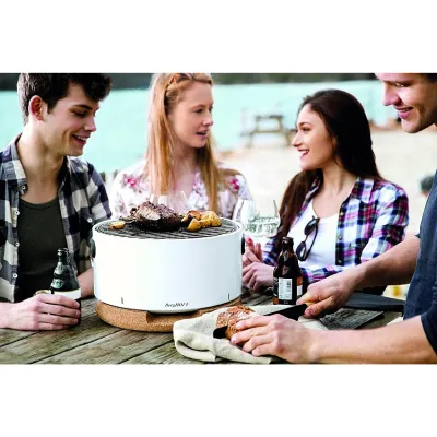 Настольный угольный гриль, белый BergHOFF 2415600. - 5 - Robinzon.ua