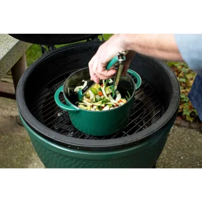 Жаровня (котел) круглая для гриля Big Green Egg 4л 117045. - 1 Жаровня (котел) круглая для гриля Big Green Egg 4л 117045. - 1 - Robinzon.ua
