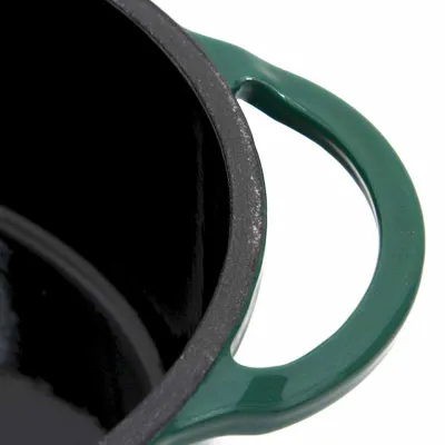 Жаровня (котел) овальная чугунная эмаль 5.2л Big Green Egg 117670. - 1 Жаровня (котел) овальная чугунная эмаль 5.2л Big Green Egg 117670. - 1 - Robinzon.ua