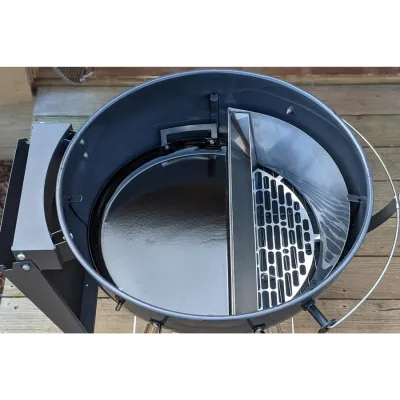 Поддон планча с фарфоровым покрытием Slow and Sear Drip ''N Roast Pan Porcelain SnS ACC-DNP. - 4 - Robinzon.ua