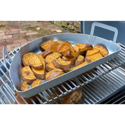 Поддон планча нерж. Slow and Sear Mini Drip Pan SnS ACC-MDP. - 5 Поддон планча нерж. Slow and Sear Mini Drip Pan SnS ACC-MDP. - 5 - Robinzon.ua