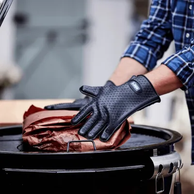 Cиликонові рукавиці для гриля Weber 7017 - 1 Cиликонові рукавиці для гриля Weber 7017 - 1 - Robinzon.ua