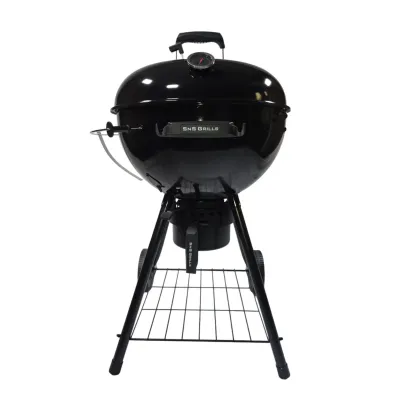 Вугільний гриль Slow and Sear Black Editionl Kettle Grill 57 см + кошик Deluxe SNS-KET-BK - 1 Вугільний гриль Slow and Sear Black Editionl Kettle Grill 57 см + кошик Deluxe SNS-KET-BK - 1 - Robinzon.ua