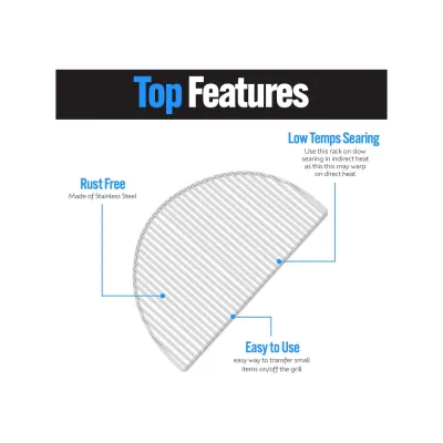 Решетка Slow and Sear Roast 'N Smoke Rack для гриля и поддона Drip 'N Griddle Pan ACC-RRS. - 3 Решетка Slow and Sear Roast 'N Smoke Rack для гриля и поддона Drip 'N Griddle Pan ACC-RRS. - 3 - Robinzon.ua