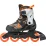 Ролики Rollerblade Microblade SL чорні-помаранчеві 36.5-40. - 1 - Robinzon.ua