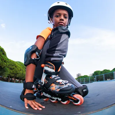 Ролики Rollerblade Microblade SL чорні-помаранчеві 36.5-40. - 6 Ролики Rollerblade Microblade SL чорні-помаранчеві 36.5-40. - 6 - Robinzon.ua