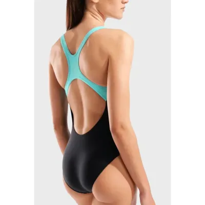 Купальник закритий для жінок Arena KIKKO SWIMSUIT SWIM PRO BACK Чорний, Бірюзовий 36 (010807-580 36) - 1 - Robinzon.ua