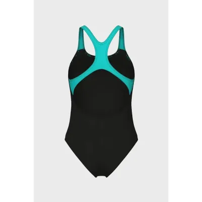 Купальник закритий для жінок Arena KIKKO SWIMSUIT SWIM PRO BACK Чорний, Бірюзовий 36 (010807-580 36) - 5 - Robinzon.ua