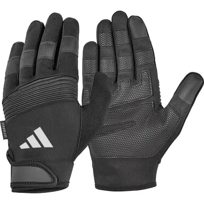 Рукавички для тренінгу Adidas Full Finger Performance Gloves Сірий L (ADGB-13345-NL) - 4 - Robinzon.ua