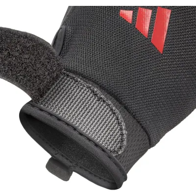Чоловічі рукавички для тренінгу Adidas Essential Training Gloves Чорний, Червоний L (ADGB-15003RD L) - 3 - Robinzon.ua