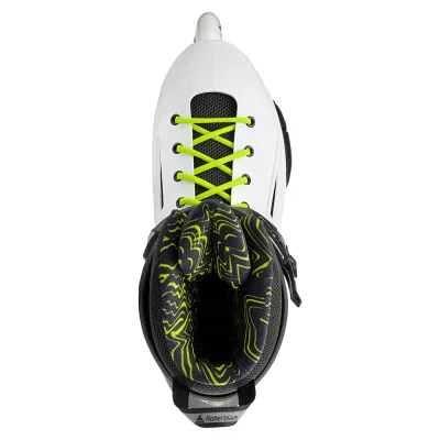 Роликові ковзани Lightning 110 біло-чорні 250. - 5 - Robinzon.ua