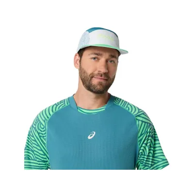 Чоловіча Футболка Asics PADEL COURT ALL OVER PRINT SS TOP Зелений L (2041A385-300 L) - 4 - Robinzon.ua