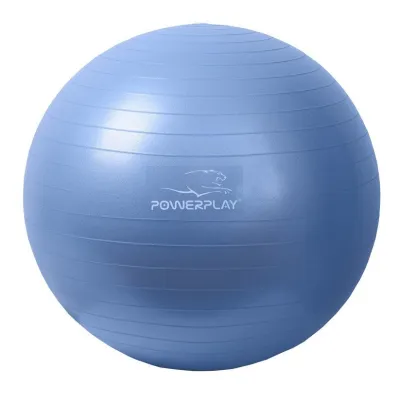М'яч для фітнесу (фітбол) PowerPlay 4001 Ø65 cm Gymball Синій + помпа - 1 М'яч для фітнесу (фітбол) PowerPlay 4001 Ø65 cm Gymball Синій + помпа - 1 - Robinzon.ua
