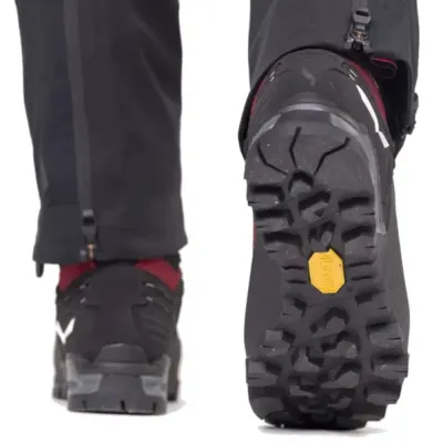 Ботинки женские Salewa ORTLES ASCENT MID GTX W 61409 1575 - 38.5 - бордовый/черный - 2 - Robinzon.ua